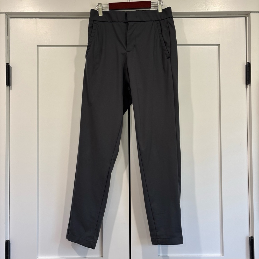 Bonobos Off Duty Pants Mens Size XS Gray Pull On Stretch Elastic Waist Golf